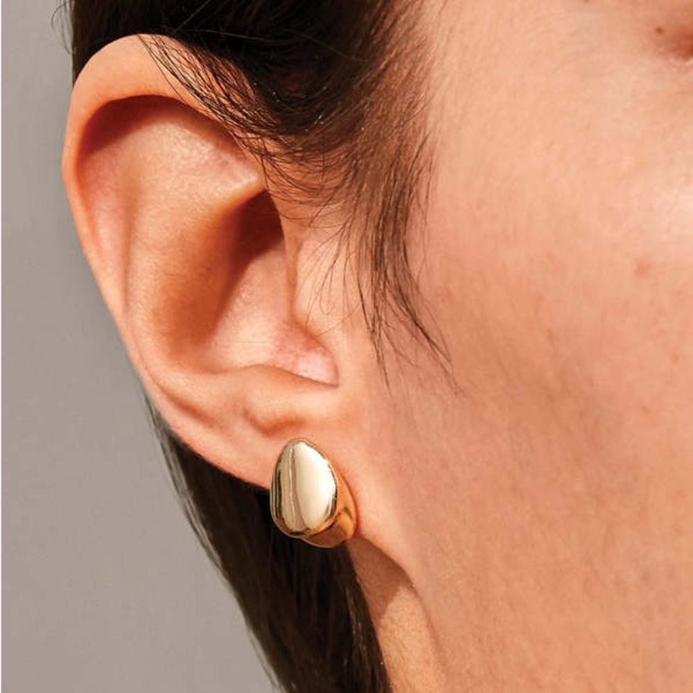 Jenny bird teardrop studs with box